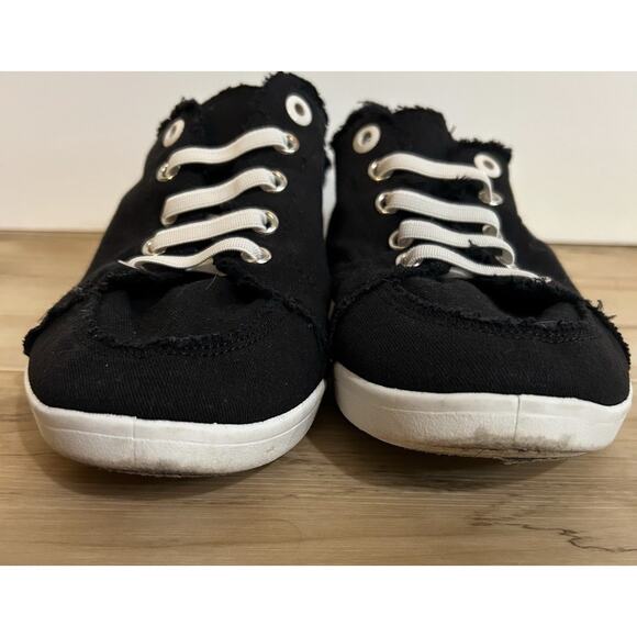 Vionic Beach Slip On Loafer Shoes Laces Women Size 9 Black Casual Travel - Picture 7 of 7